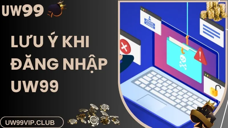 Thông tin cần ghi nhớ khi bắt đầu đăng nhập UW99 